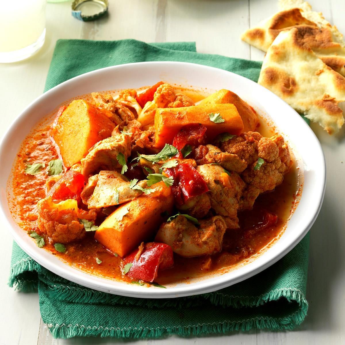 Instant Pot Indian-Style Chicken and Vegetables