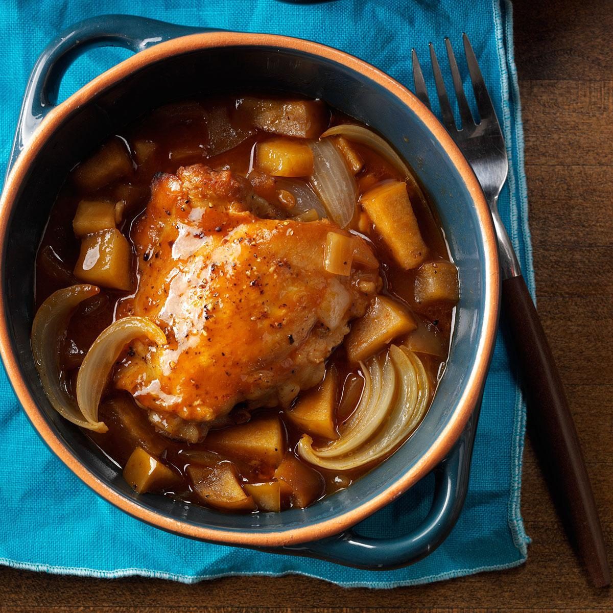 Instant Pot Autumn Apple Chicken