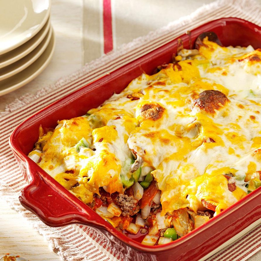 Biscuit Pizza Bake