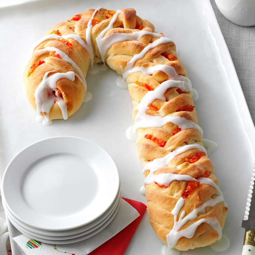 Candy Cane Coffee Cakes