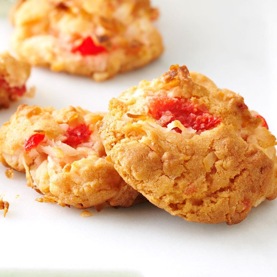 Cherry Macaroons