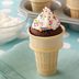 Chocolate Cupcake Cones