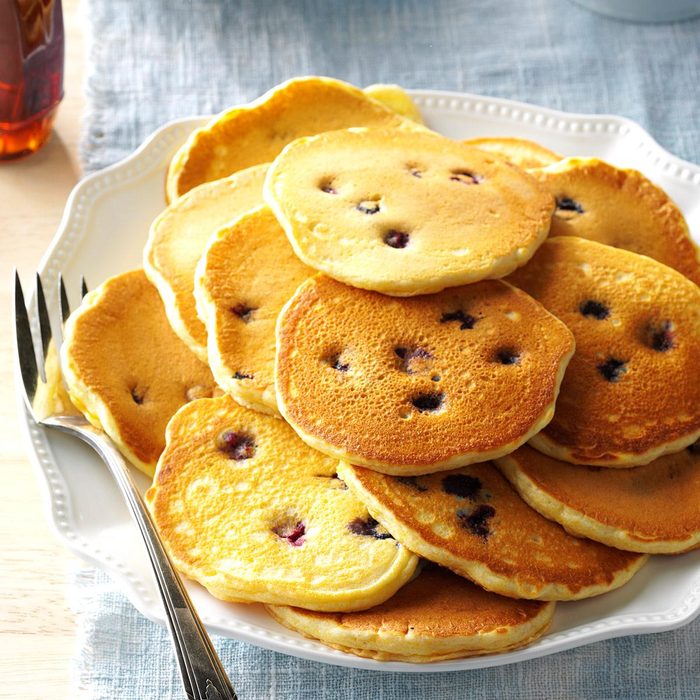 Cornmeal pancakes