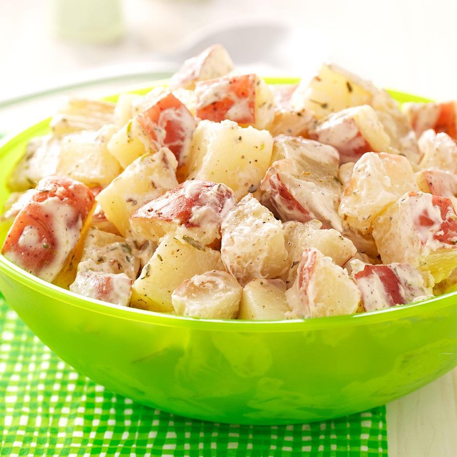Creamy Lime Potato Salad