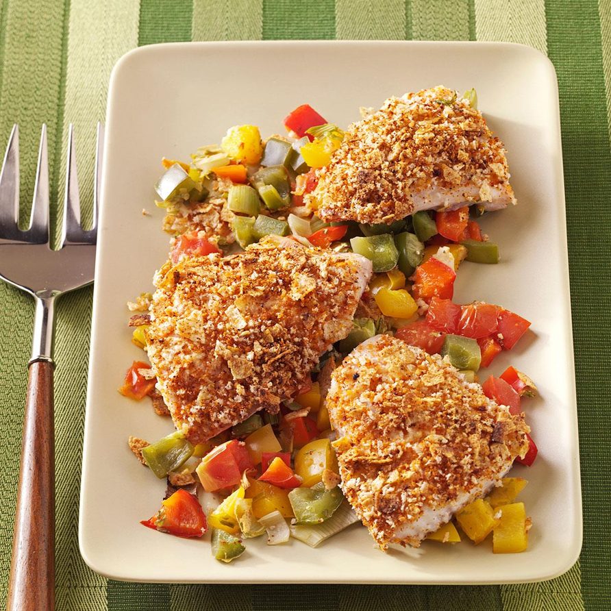 Crusty Red Snapper