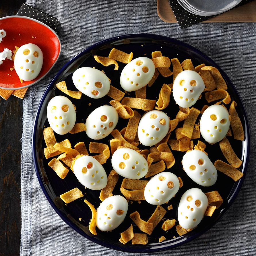 Halloween Deviled Eggs