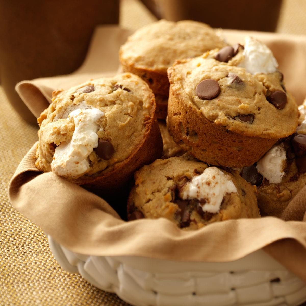 I Want S'more Muffins