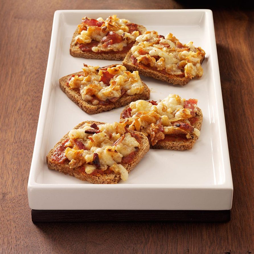 Onion Rye Appetizers