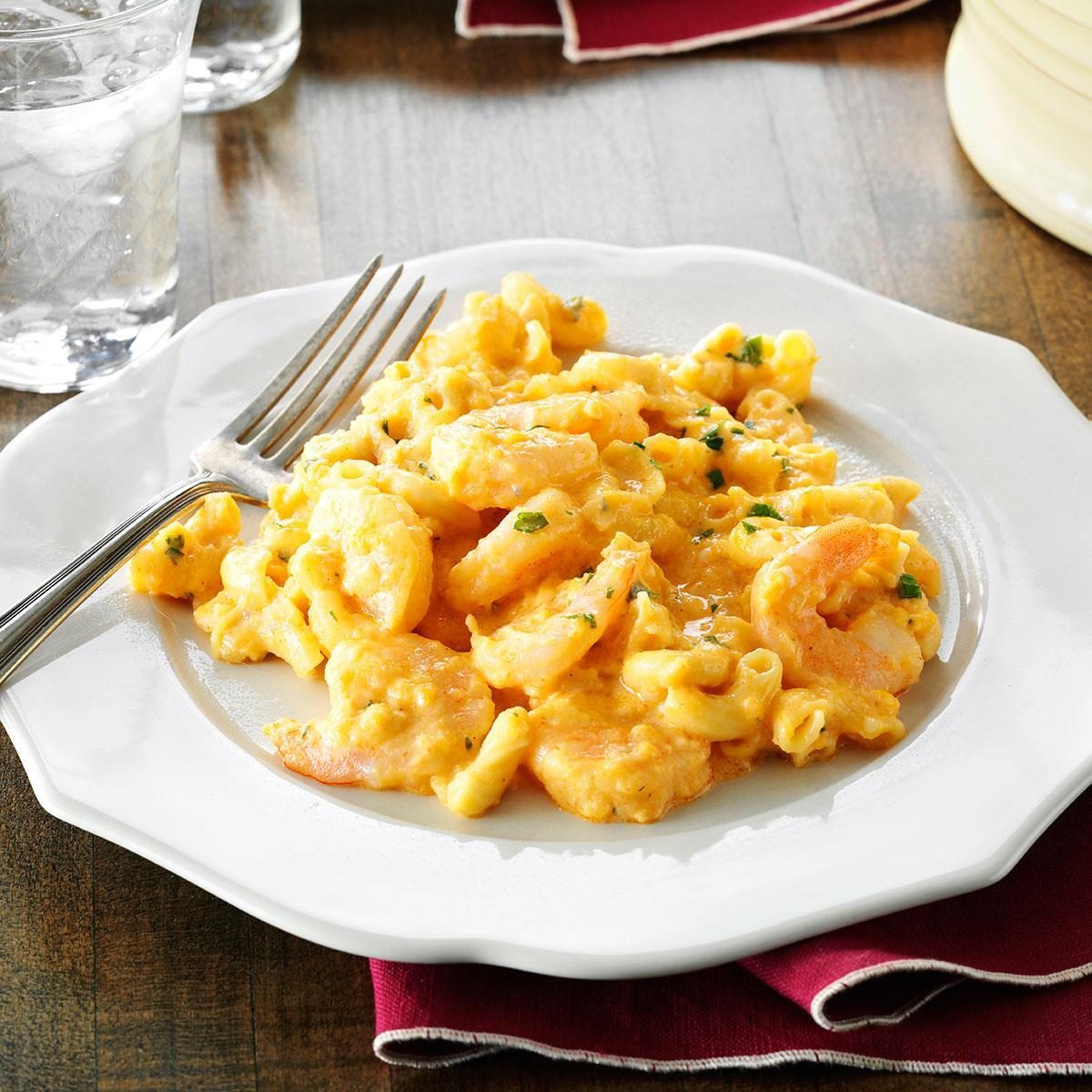 Instant Pot Buffalo Shrimp Mac & Cheese