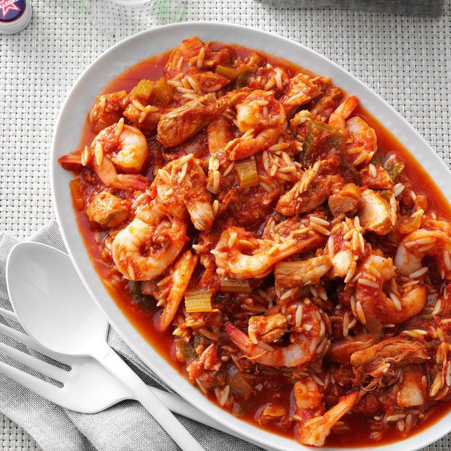 Pressure-Cooker Italian Shrimp ‘n’ Pasta