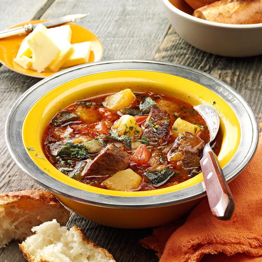 Roasted Poblano Beef Stew