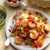 Shrimp with Warm German-Style Coleslaw 