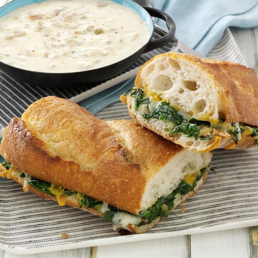 Spinach Po’Boy