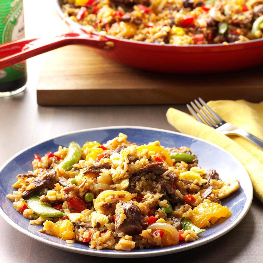 Takeout Beef Fried Rice