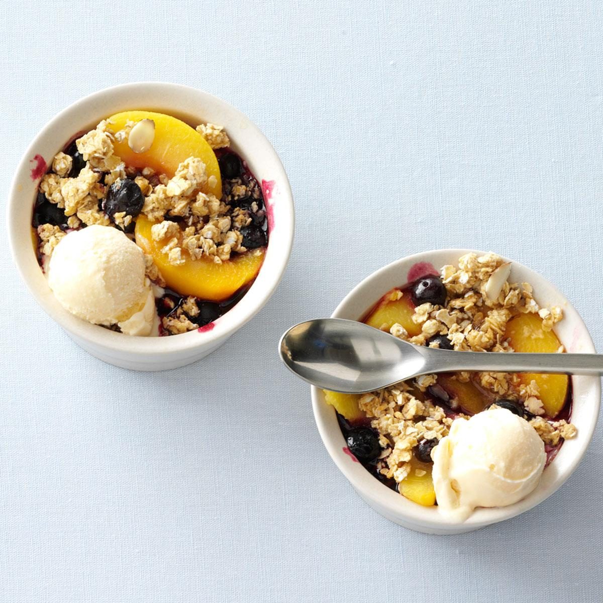 Fruit & Granola Crisp with Yogurt