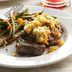 Hash Brown-Topped Steak