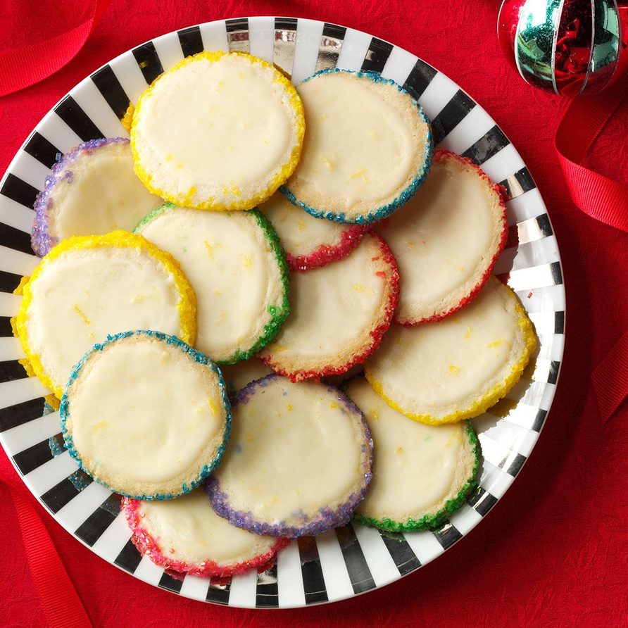 Slice ‘n’ Bake Lemon Gems