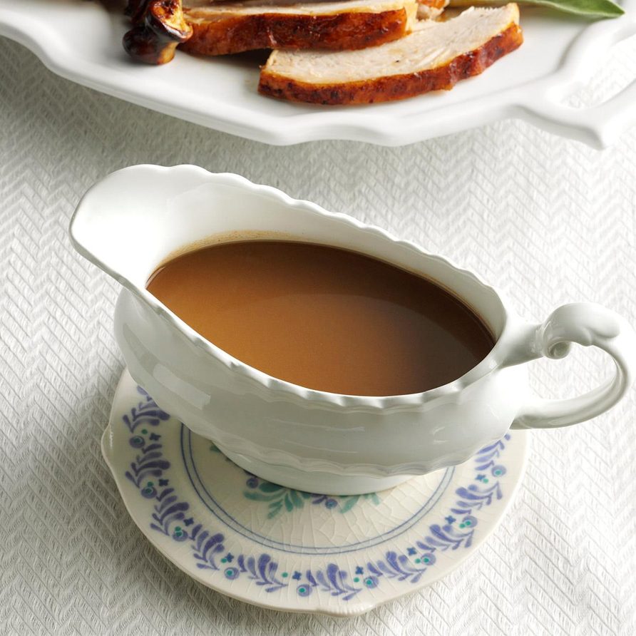 Make-Ahead Maple & Sage Gravy