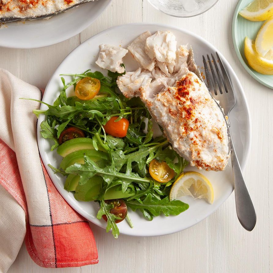 Baked Halibut
