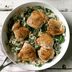 Chicken Thighs with Shallots & Spinach