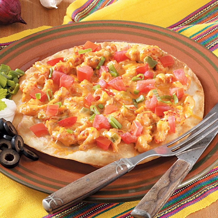 Crawfish Pizzas