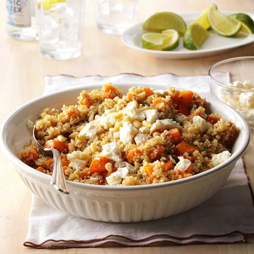 Warm Squash & Quinoa Salad