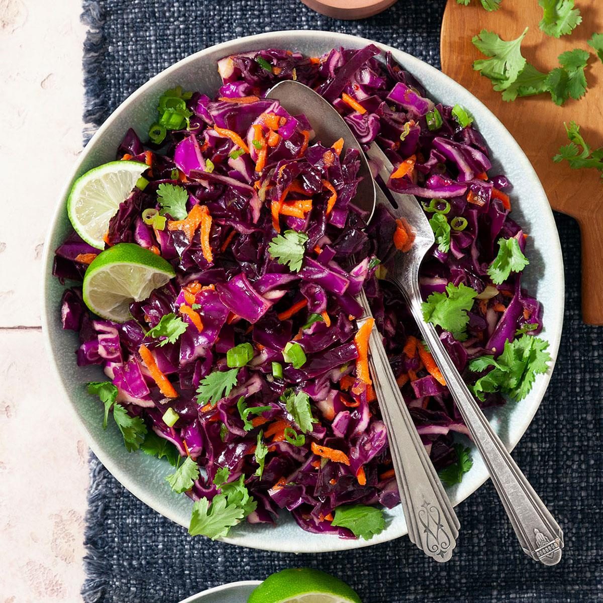 Emily S Honey Lime Coleslaw