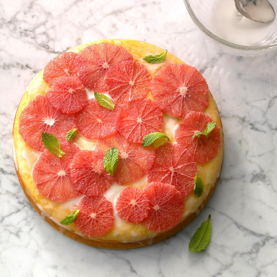 Grapefruit Yogurt Cake