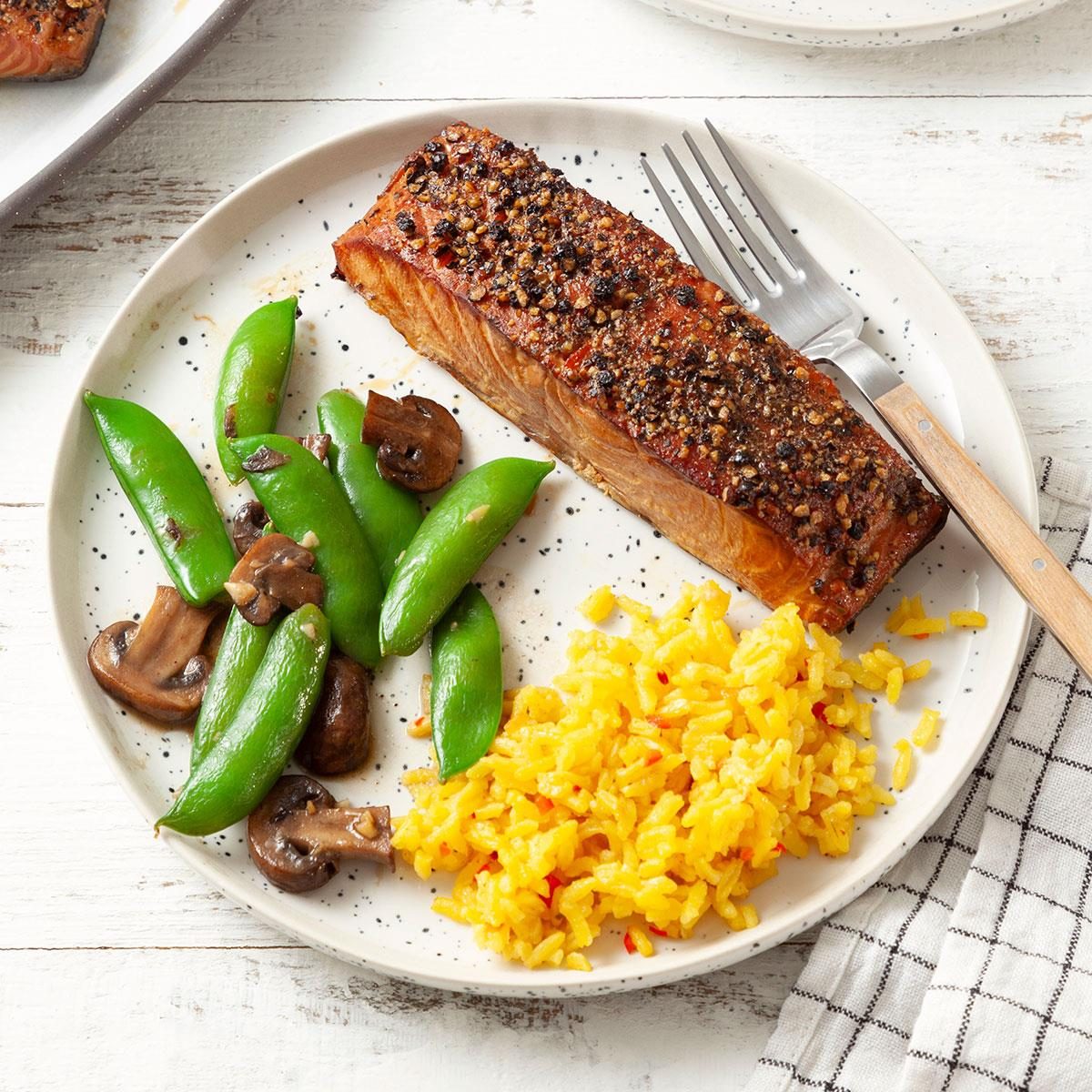 Smoked Honey Peppercorn Salmon