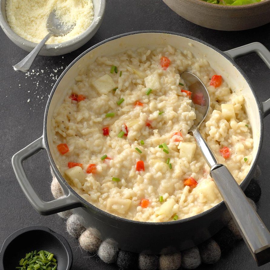 Spiced Pear Risotto