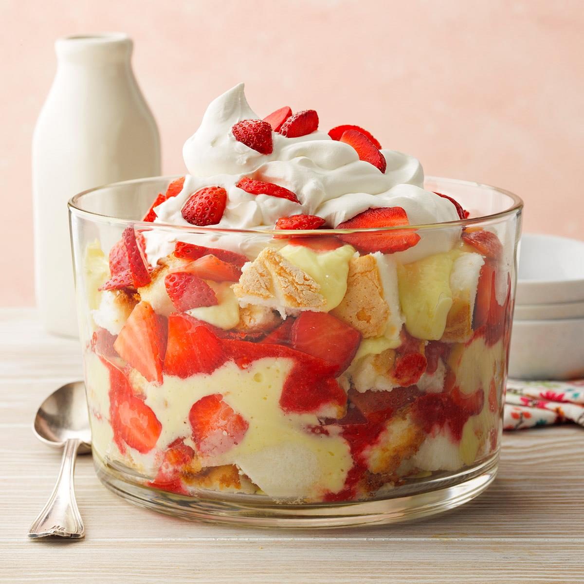 Strawberry Lemon Trifle