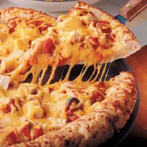Chicken Salsa Pizza