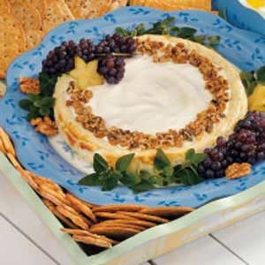 Blue Cheese Walnut Cheesecake