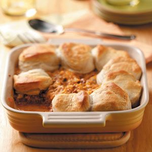 Cheeseburger Biscuit Bake