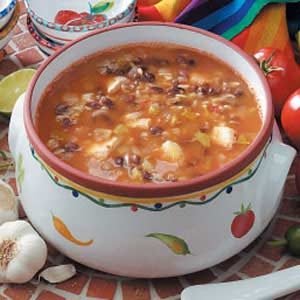 Black Bean and Chicken Soup