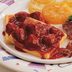 Waffles with Warm Strawberry Sauce