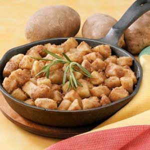 Golden Diced Potatoes