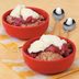 Crumb-Topped Rhubarb Crunch