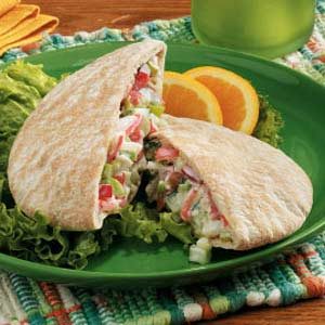Crab Salad Pockets