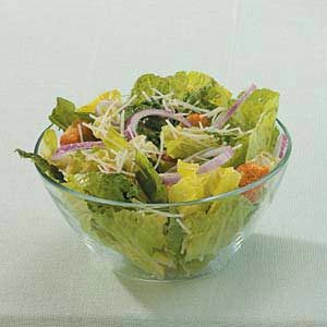 Lemon Garlic Caesar Salad