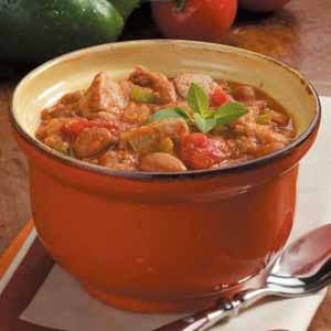 Three-Meat Chili