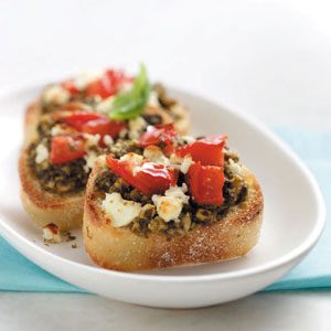 Pesto Bruschetta