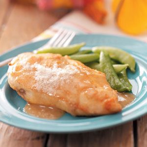 Chicken in White Wine Sauce