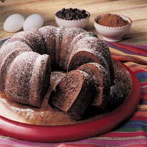 Chocolate Tube Pan Cake