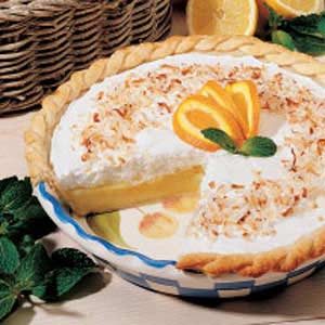 Frosted Orange Pie
