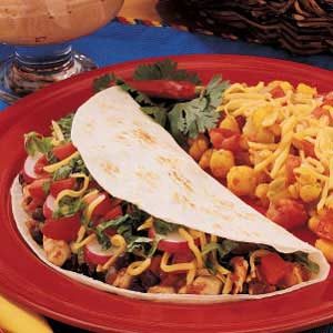 Soft Chicken Tacos
