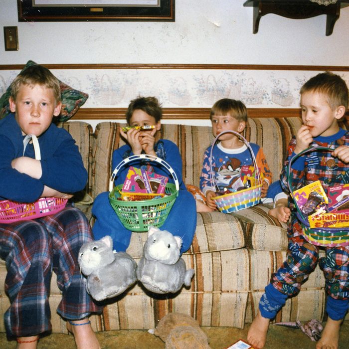 Various Photos of my childhood, my mother's childhood, and brothers. Cheri (mother) was born in 1958, lived in Ladysmith, WI. She lived in trailer park as child, moved to house around 7 years old. Lakeside cabin in Minocqua, WI. Birthdays at 'Grandpa's Pizza' in Ladysmith, WI. Christmas, 4th of July, and Easter at Grandparent's (Donald and Joann Rubow) in Ladysmith, WI. Mother's wedding at St. Matthew's Church in Campbellsport, WI, where she teaches 1st grade.