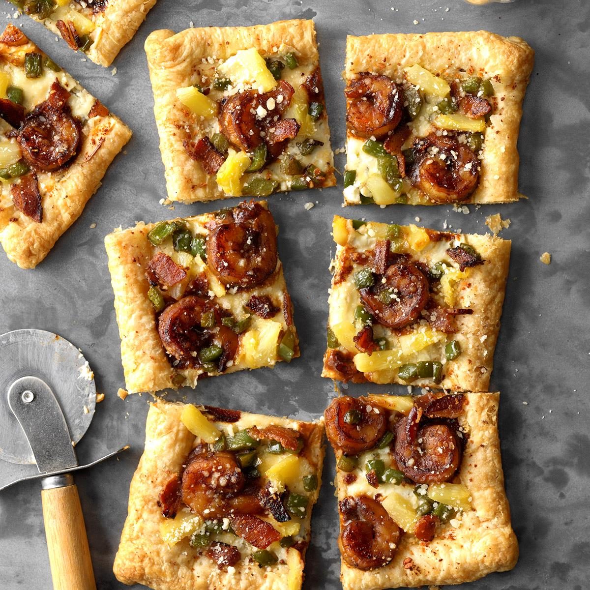 Puffed Pastry Pizza