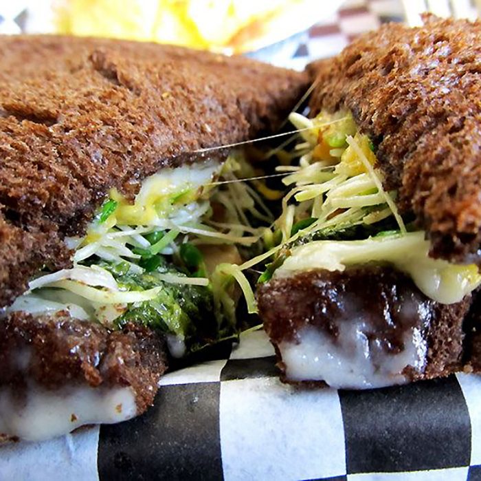 Garden sandwich from Jimy's serious sandwiches