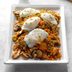 Mushroom and Brown Rice Hash with Poached Eggs